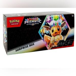 Pokemon Scarlet & Violet Prismatic Evolutions Surprise Box